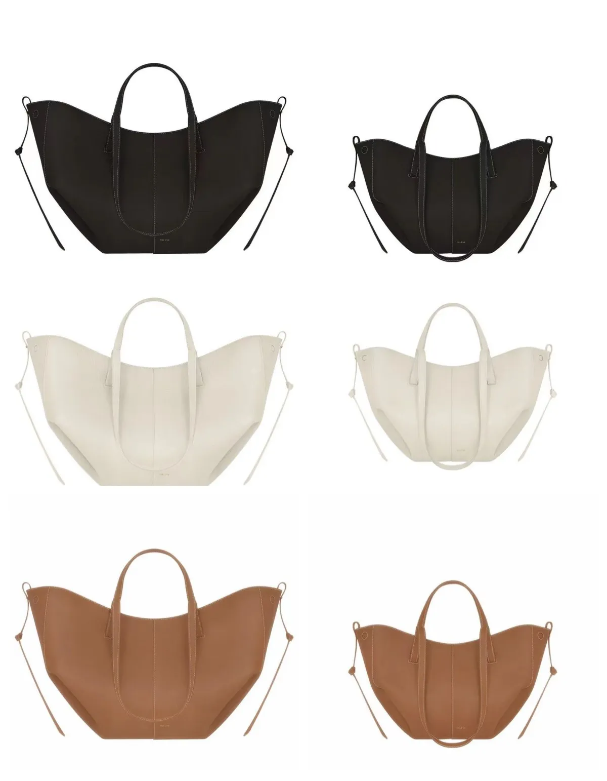 New 5A Polene Cyme Tote Bag Full-Grain Textured Leather Designer Magnetic Buckle Closure Handbag Women Suede Inner Lining Luxury Large Capacity Handbags, Black
New 5A Polene Cyme Tote Bag Full-Grain Textured Leather Designer Magnetic Buckle Closure Handbag Women Suede Inner Lining Luxury Large Capacity Handbags, Black