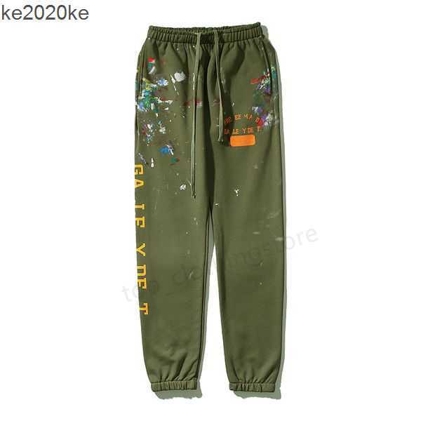 Galleries Pants Depts Mens designer Sport splash ink graffiti print Cotton High Quality Sweatpants Luxury Women Jogger Casual Plus Size 77S6
Galleries Pants Depts Mens designer Sport splash ink graffiti print Cotton High Quality Sweatpants Luxury Women Jogger Casual Plus Size 77S6