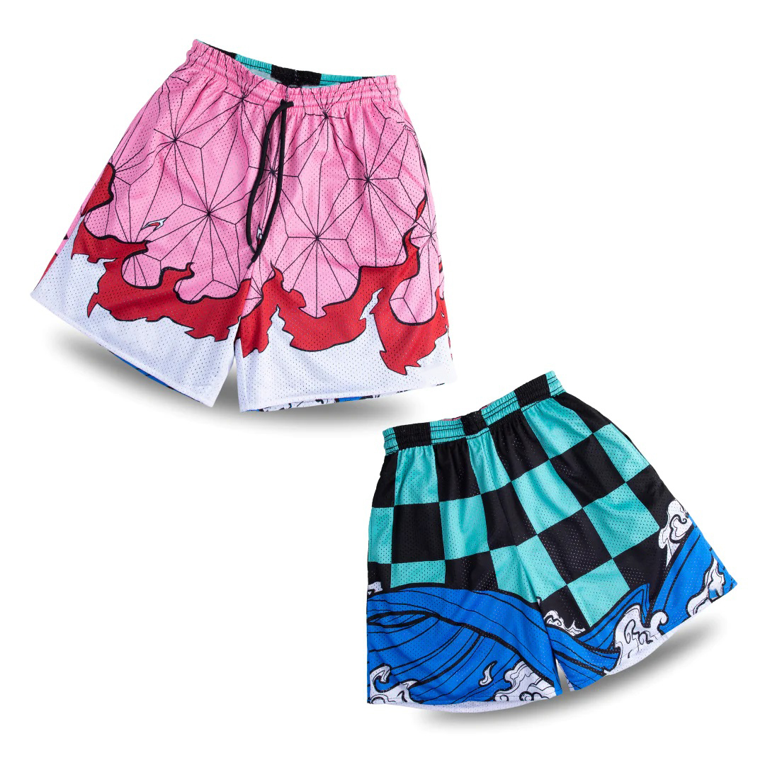 Men' Shorts Anime Shorts Men Women Demon Slayer 3D Print Gym Shorts Mesh Quick Dry Casual Short Pangts to Fitness Workout Running Summer 230523, Style 10
Men' Shorts Anime Shorts Men Women Demon Slayer 3D Print Gym Shorts Mesh Quick Dry Casual Short Pangts to Fitness Workout Running Summer 230523, Style 10