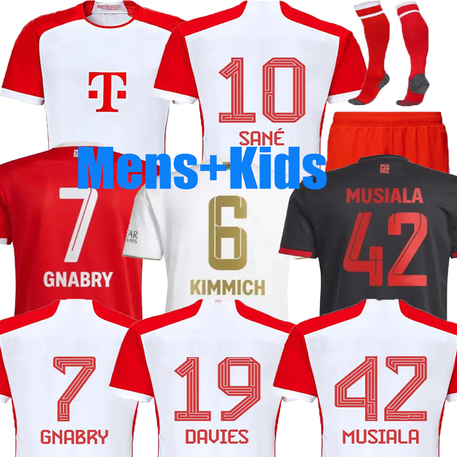 BaYern Soccer Jerseys 23 24 MUSIALA SANE 2023 2024 football shirt GORETZKA GNABRY mUNIch camisa de futebol men kids kits KIMMICH fans player sets, Home
BaYern Soccer Jerseys 23 24 MUSIALA SANE 2023 2024 football shirt GORETZKA GNABRY mUNIch camisa de futebol men kids kits KIMMICH fans player sets, Home