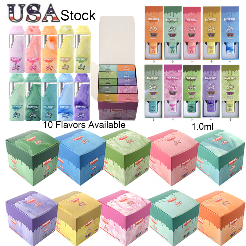 USA Stock Packwoods Runty Marble Style Disposable Vape Pens 1.0ml Runtz Rechargeable E Cigarettes Empty 380mAh Battery Starter Kit 1ml Vapes Pen Micro USB Device Pods
USA Stock Packwoods Runty Marble Style Disposable Vape Pens 1.0ml Runtz Rechargeable E Cigarettes Empty 380mAh Battery Starter Kit 1ml Vapes Pen Micro USB Device Pods