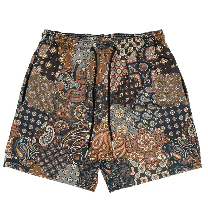 Mens Shorts Summer Fashion Printed For Men QuickDrying Breathable Casual Gym Basketball Training Mesh Beach 230522