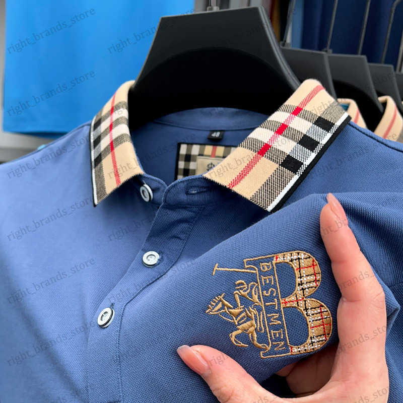 Men's Polos High-end Brand Luxury Short Sleeve Lapel Men Polo Soft 2023 New Embroidered Fashion Casual T-shirt Summer Classics Cotton M- T230523, Green
Men's Polos High-end Brand Luxury Short Sleeve Lapel Men Polo Soft 2023 New Embroidered Fashion Casual T-shirt Summer Classics Cotton M- T230523, Green