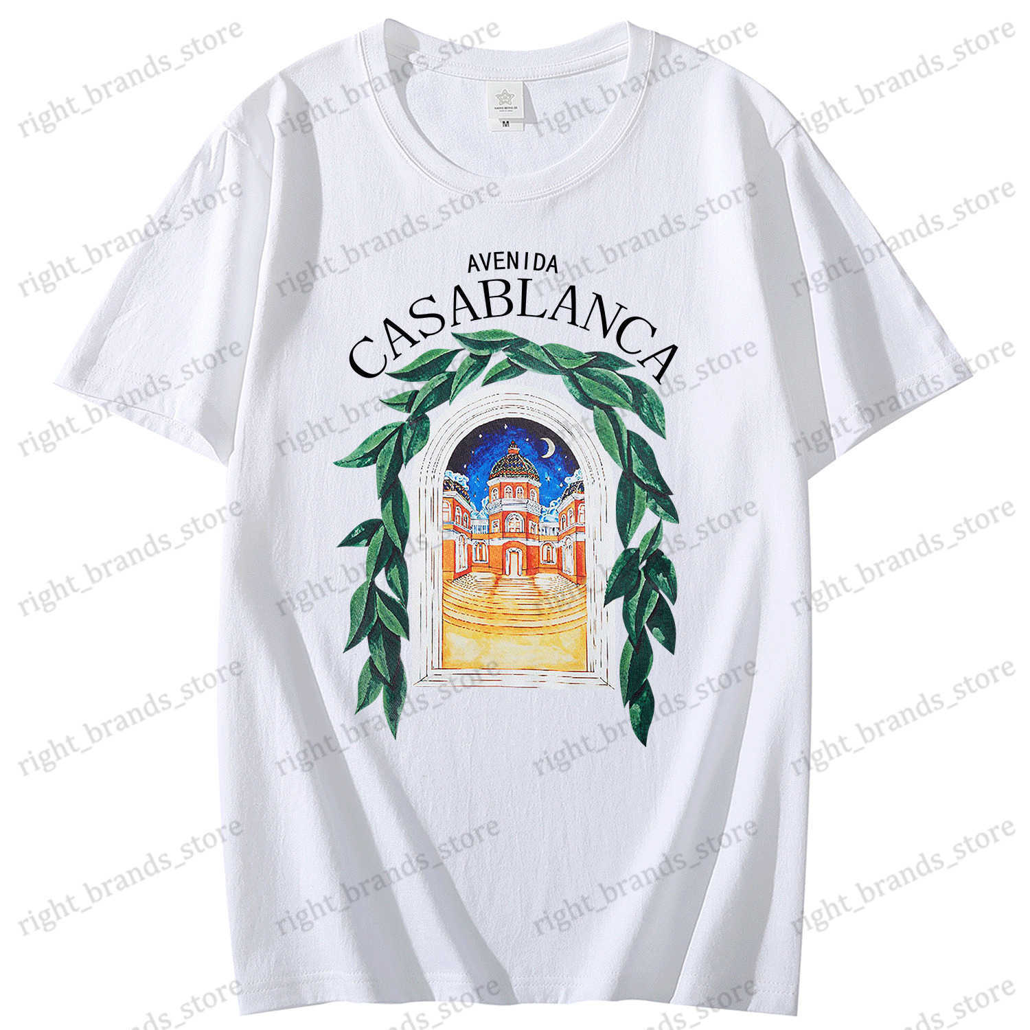 Men's T-Shirts Casablanca Luxury For Women's High-Quality Casual T-shirt 100% Cotton Print Oversized Casual Funny For Men's Top Free Shipping T230523, Ivory
Men's T-Shirts Casablanca Luxury For Women's High-Quality Casual T-shirt 100% Cotton Print Oversized Casual Funny For Men's Top Free Shipping T230523, Ivory