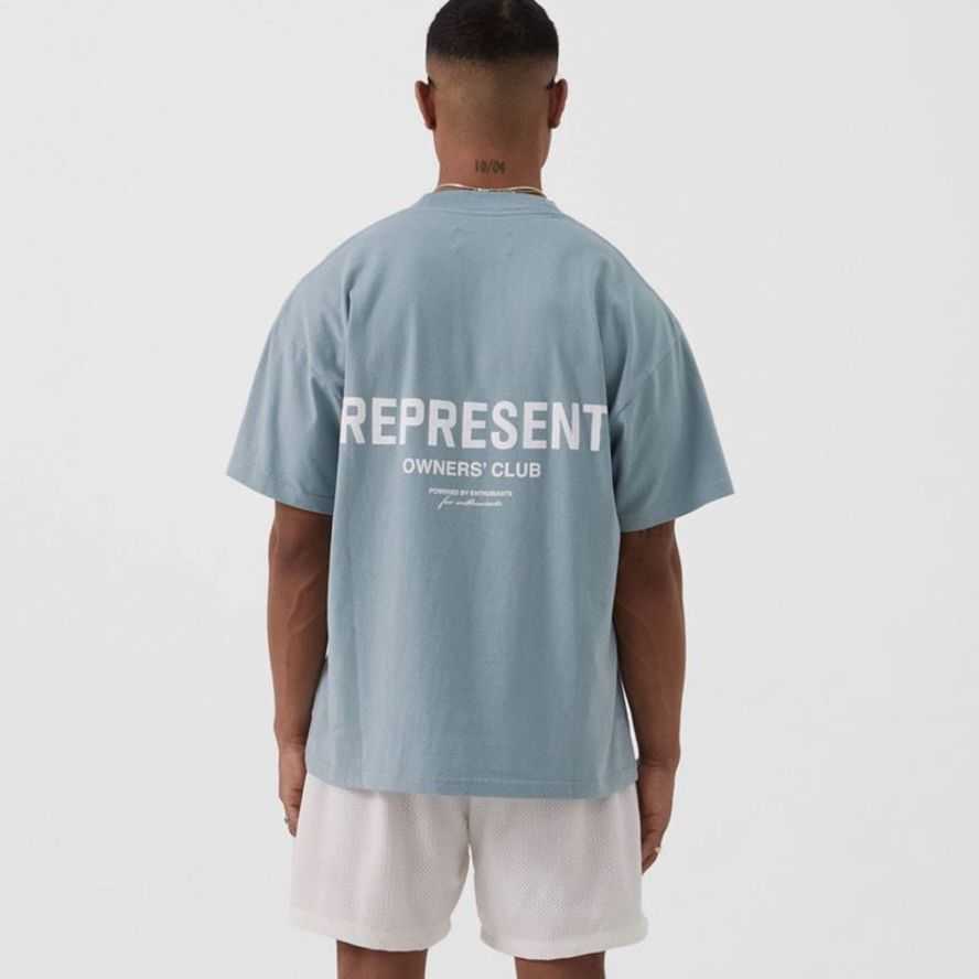 Mens T-shirts Represents Tee High Quality Represents Street American Letter Printing Loose Summer Light Blue Short Sleeve Tshirt for Men, White coffee print (london only)
Mens T-shirts Represents Tee High Quality Represents Street American Letter Printing Loose Summer Light Blue Short Sleeve Tshirt for Men, White coffee print (london only)