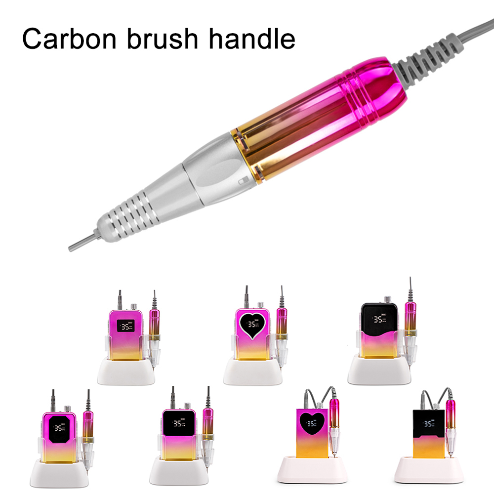 Nail Art Equipment For old customers 35000RPM 30000RPM Handpiece 3 Pin Handle Drill Pen Pedicure Accessories Tools Replacement Electric 230522