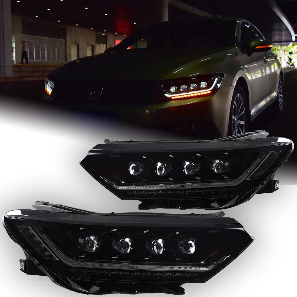 Car Styling Head Lamp for Passat B8 European Version LED Headlight 20 15-20 19 Magotan Front DRL Dynamic Signal Lights Auto Part