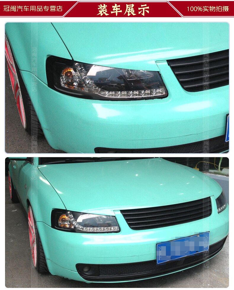 Auto Tuning Head Lamp for VW Passat B5 1999-2004 Passat LED Headlight DRL Hid Bi Xenon Turn Signal Headlights