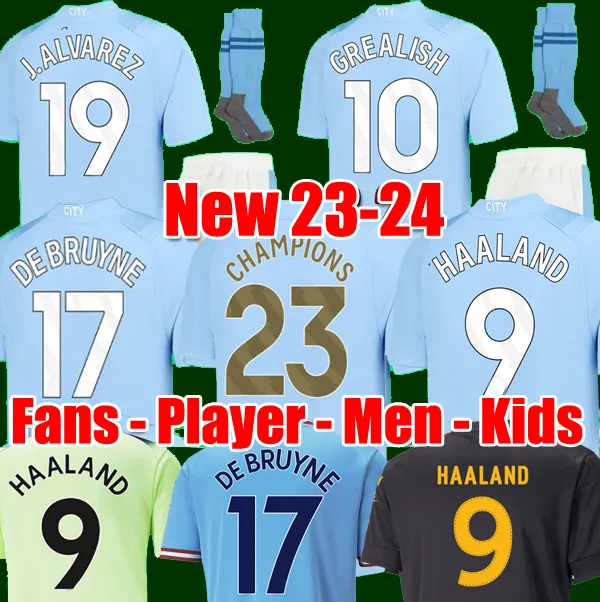 22 23 24 HAALAND SOCCER JERSEYS GREALISH STERLING MANS CITIES MAHREZ Fans Player Version DE BRUYNE FODEN 2023 2024 Football Tops Shirt Kids Kit Sets Uniform, 23-24 home kids
22 23 24 HAALAND SOCCER JERSEYS GREALISH STERLING MANS CITIES MAHREZ Fans Player Version DE BRUYNE FODEN 2023 2024 Football Tops Shirt Kids Kit Sets Uniform, 23-24 home kids