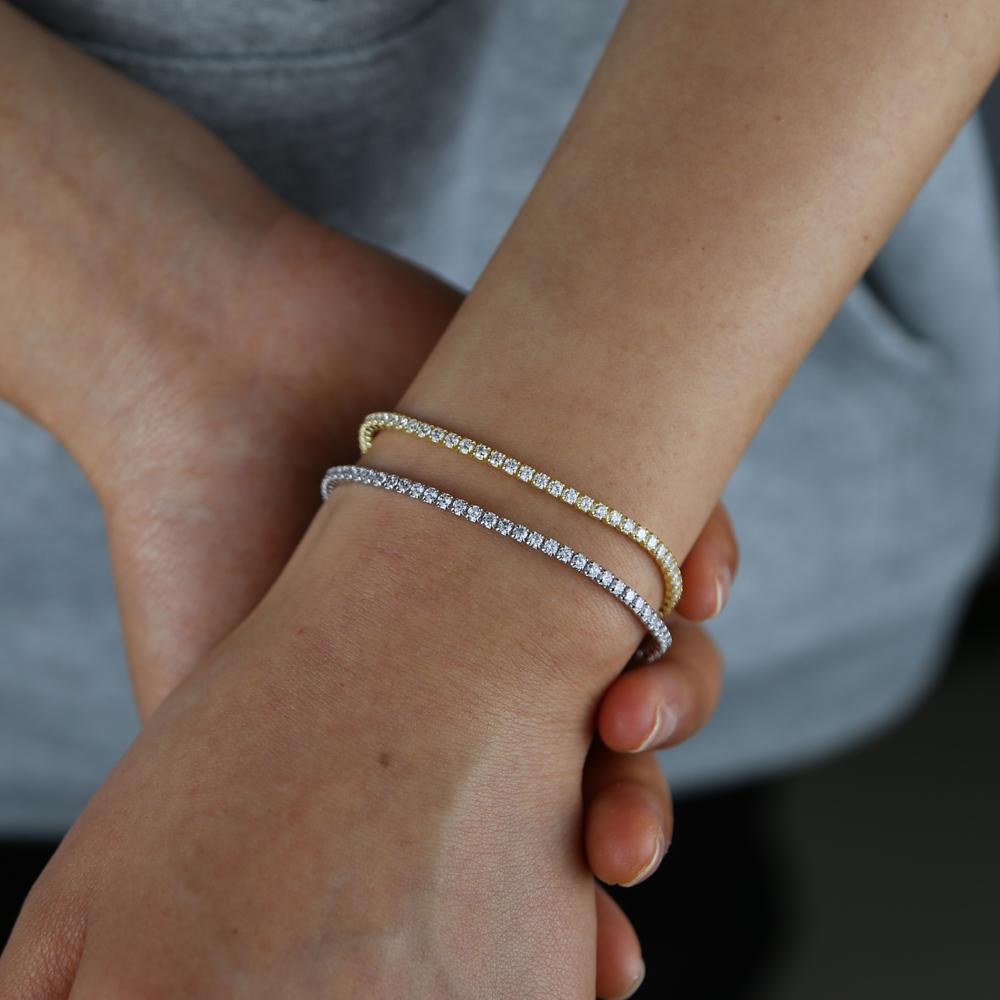 Bangle Dropship Sparkling 2mm Cubic Zirconia Hip Hop Tennis Bracelet Bangle Adjustable Charm Mental Chain Thin Bracelet For Women
Bangle Dropship Sparkling 2mm Cubic Zirconia Hip Hop Tennis Bracelet Bangle Adjustable Charm Mental Chain Thin Bracelet For Women