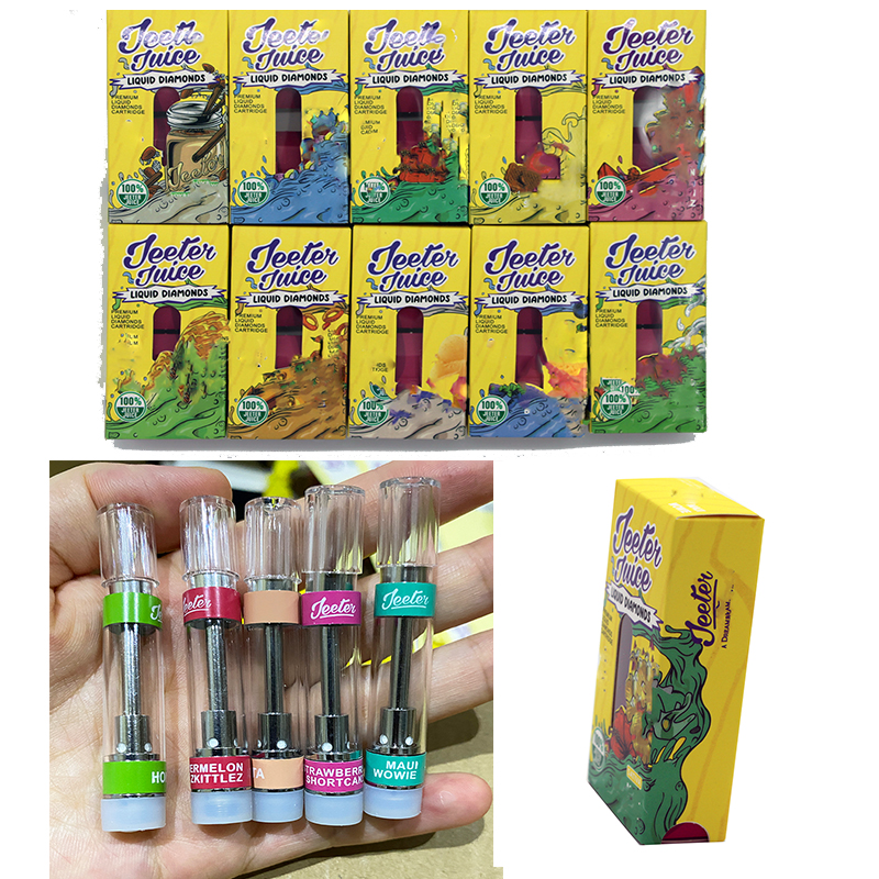 Jeeter Juice Vape Cartridges Atomizers Vapes Carts 1ml Empty Tank 510 thread Round Tip Press In Tip
Jeeter Juice Vape Cartridges Atomizers Vapes Carts 1ml Empty Tank 510 thread Round Tip Press In Tip