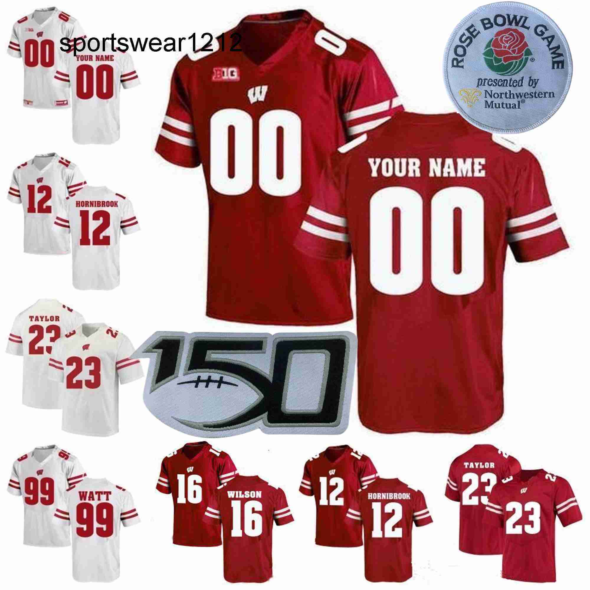 Custom NCAA College Wisconsin Badgers Football Jersey 23 Jonathan Taylor 56 Zack Baun 99 J.J Watt 25 Melvin Gordon 87 Quintez Cephus Stitched Men Women Youth Kids Boys, Patch please message
Custom NCAA College Wisconsin Badgers Football Jersey 23 Jonathan Taylor 56 Zack Baun 99 J.J Watt 25 Melvin Gordon 87 Quintez Cephus Stitched Men Women Youth Kids Boys, Patch please message