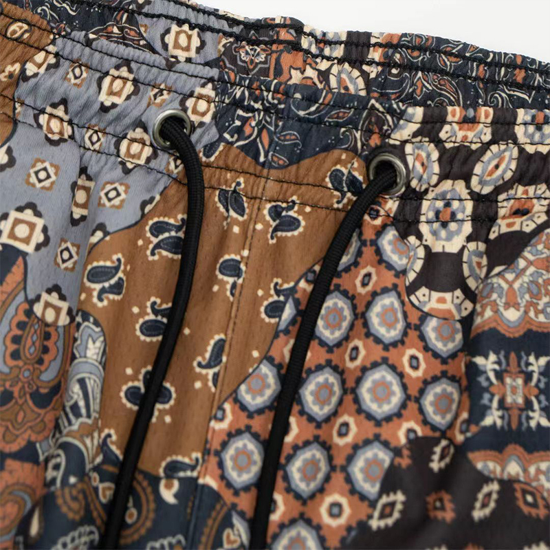 Mens Shorts Summer Fashion Printed For Men QuickDrying Breathable Casual Gym Basketball Training Mesh Beach 230522