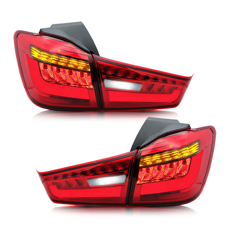 Car Tail Lights For Mitsubishi ASX 2012-up Animation LED Taillights Rear Lamp Turn Signal Dynamic DRL Taillight