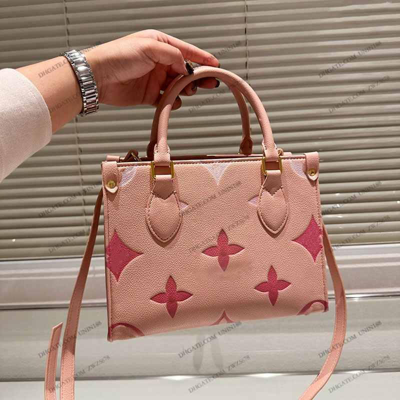 2023ss Women Luxurys Designers totes Bags acme Quality onthego Handbag Shouder Crossbody Bag Genuine Leather Messenger Ladies Travel Handbags Pouch, Pink 25cm
2023ss Women Luxurys Designers totes Bags acme Quality onthego Handbag Shouder Crossbody Bag Genuine Leather Messenger Ladies Travel Handbags Pouch, Pink 25cm