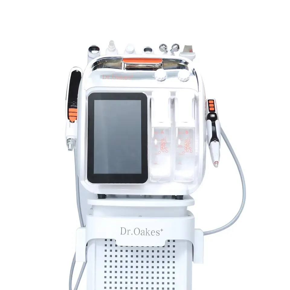Skin Rejuvenation Newest 8 in 1 Hydra Dermabrasion Facial Beauty Equipment Wrinkle Removal Face Cleaning for Salo
Skin Rejuvenation Newest 8 in 1 Hydra Dermabrasion Facial Beauty Equipment Wrinkle Removal Face Cleaning for Salo