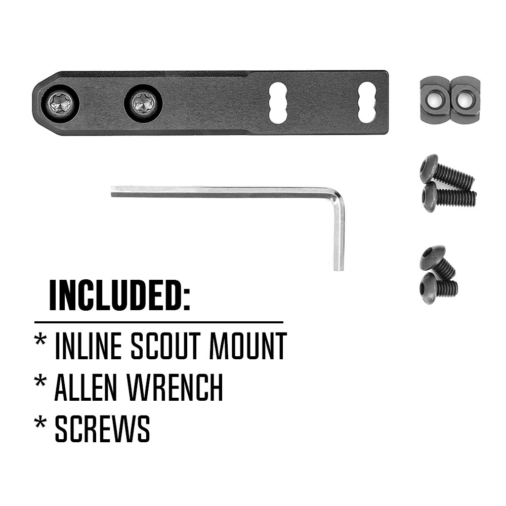 Tactical Inline Scout Mount ISM MLOK Mount For SF Weaponlight Made By CNC Tech