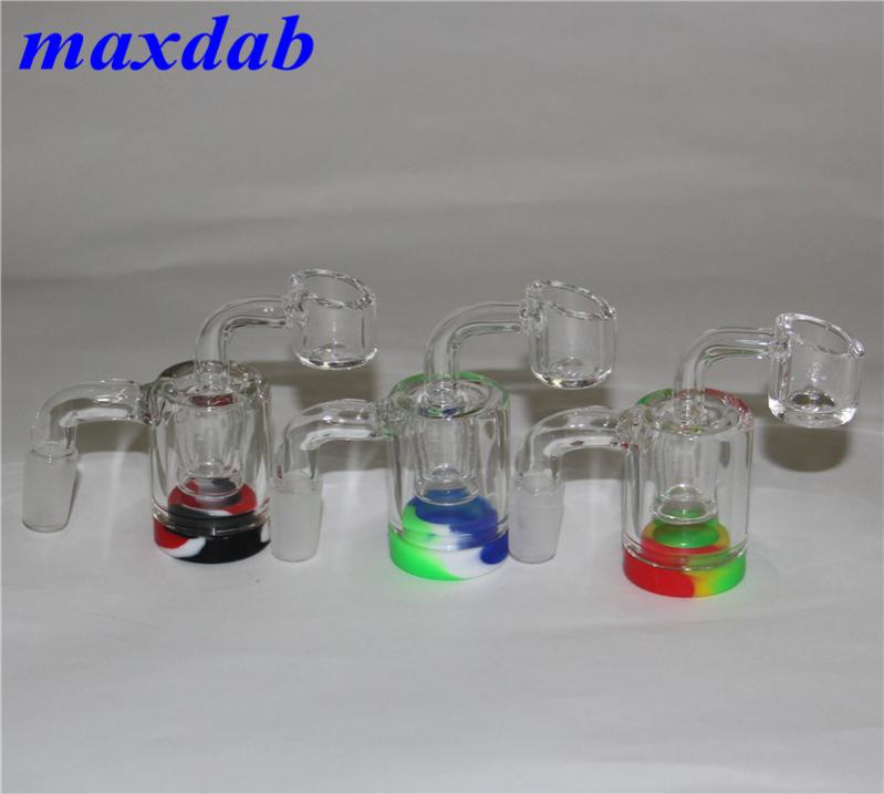 Hookah Ash catcher ashcatcher 14 mm joint 45 90 degree with silicone case jar for Water Glass hookahs Recycler oil rig bong pipes 5895466
Hookah Ash catcher ashcatcher 14 mm joint 45 90 degree with silicone case jar for Water Glass hookahs Recycler oil rig bong pipes 5895466