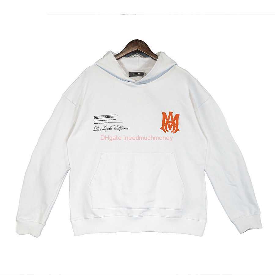 Designer Clothing Mens Sweatshirts Amires Am Hoodies High Version Early Autumn New American Fashion Amies Poster Letter Foaming Printing Mens Womens Hoodie Pullov, Shipping fee
Designer Clothing Mens Sweatshirts Amires Am Hoodies High Version Early Autumn New American Fashion Amies Poster Letter Foaming Printing Mens Womens Hoodie Pullov, Shipping fee
