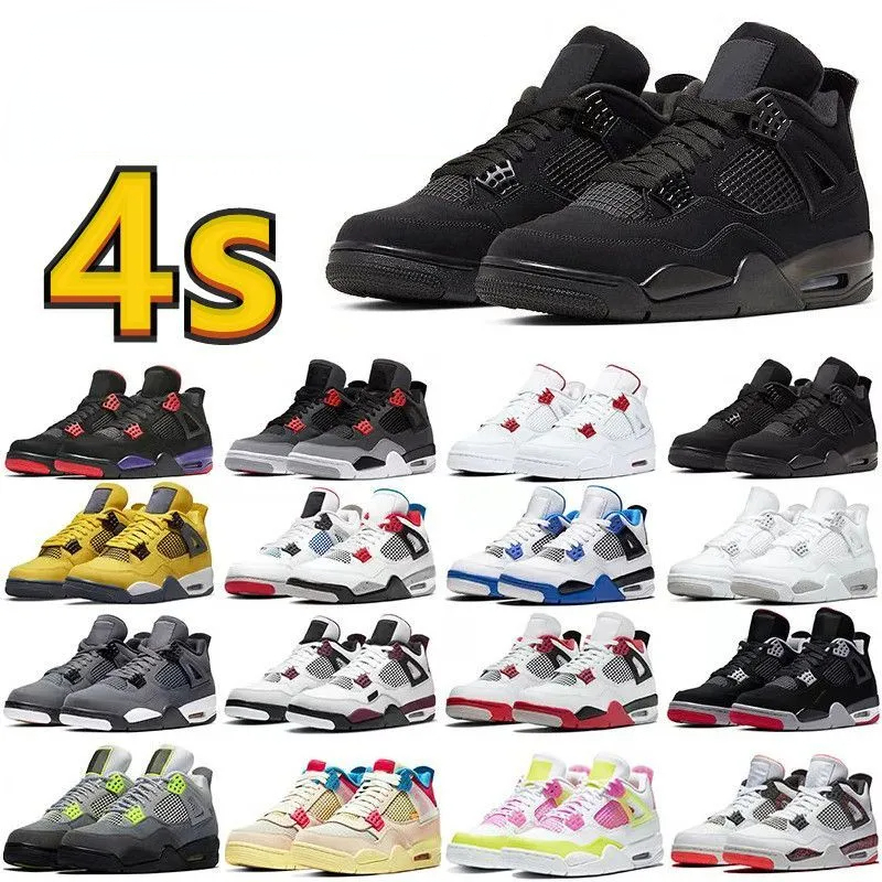 Shoes OG Jumpman 4s Men Women Basketball Shoes White Oreo Black Cat University Blue Sail Metallic Purple Bred Shimmer Cactus Jack Star Orange Sneakers 36-47, 39
Shoes OG Jumpman 4s Men Women Basketball Shoes White Oreo Black Cat University Blue Sail Metallic Purple Bred Shimmer Cactus Jack Star Orange Sneakers 36-47, 39