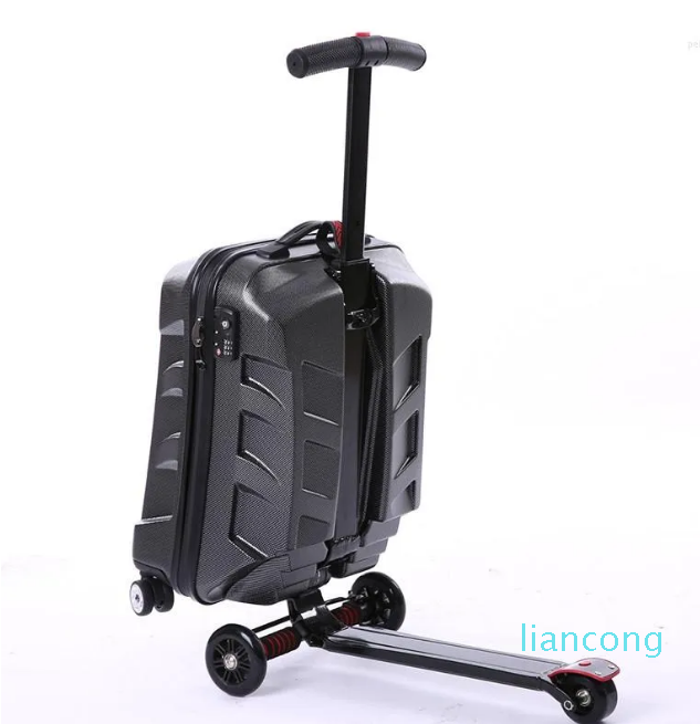 Suitcases 21" Inch Scooter Suitcase Spinner Aluminum Skateboard Trolley Koffer Luggage For Traveling Students Oxford
Suitcases 21" Inch Scooter Suitcase Spinner Aluminum Skateboard Trolley Koffer Luggage For Traveling Students Oxford