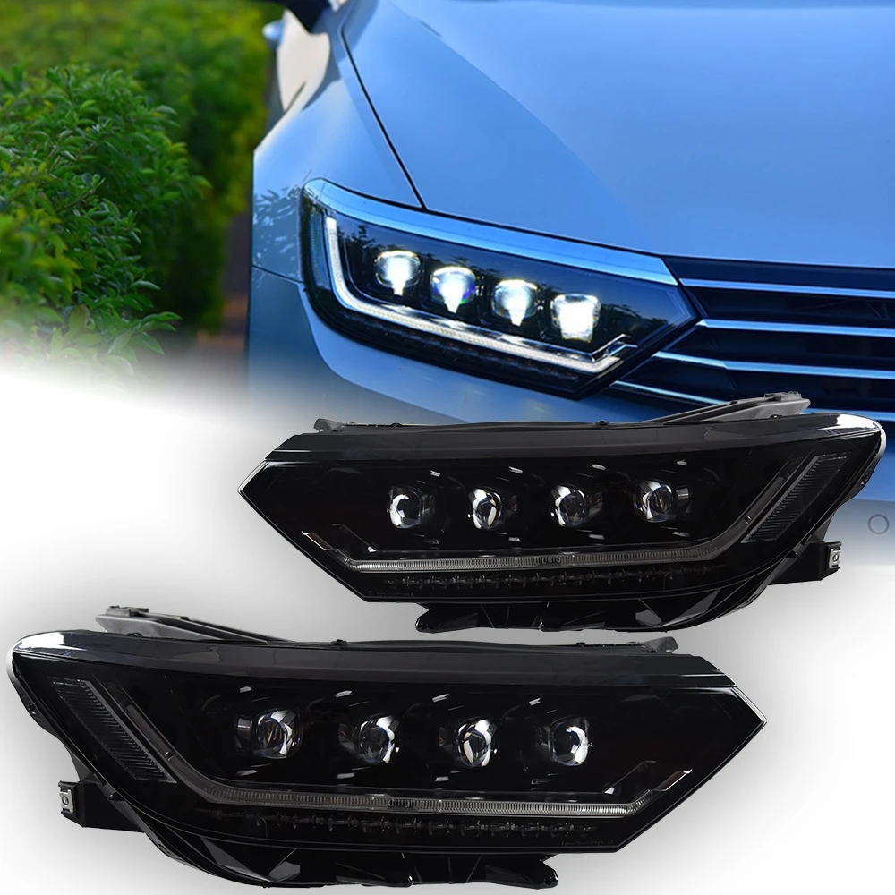 Car Styling Head Lamp for Passat B8 European Version LED Headlight 20 15-20 19 Magotan Front DRL Dynamic Signal Lights Auto Part