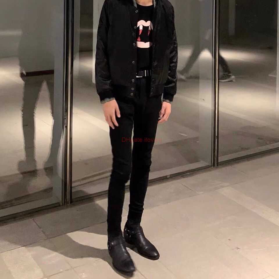 Designer Clothing Amires Jeans Denim Pants 800 Wang Yibo Same Fog Amies Black Basic Versatile Slim Fit Elastic Feet Jeans for Mens High Street Distressed Ripped Skinn
Designer Clothing Amires Jeans Denim Pants 800 Wang Yibo Same Fog Amies Black Basic Versatile Slim Fit Elastic Feet Jeans for Mens High Street Distressed Ripped Skinn