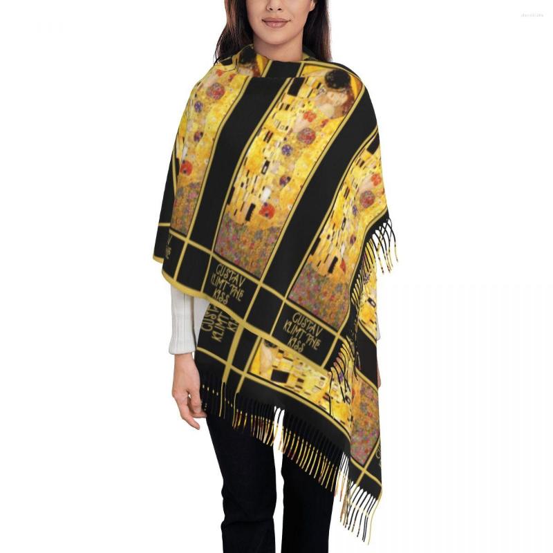Scarves Fashion Gustav Klimt The Kiss Tassel Scarf Women Winter Warm Shawls Wraps Lady Painting Art
Scarves Fashion Gustav Klimt The Kiss Tassel Scarf Women Winter Warm Shawls Wraps Lady Painting Art