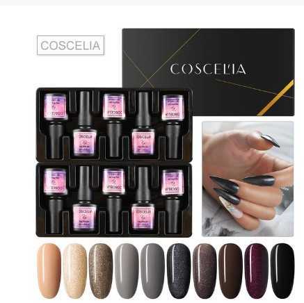 10pc /set Nail Gel Polish Set Semi Permanent Varnish Soak Off Uv Gel Nail Polish Kit Uv Gel for Nail Gellack Manicure Set2sxuf4jf, As shown
10pc /set Nail Gel Polish Set Semi Permanent Varnish Soak Off Uv Gel Nail Polish Kit Uv Gel for Nail Gellack Manicure Set2sxuf4jf, As shown