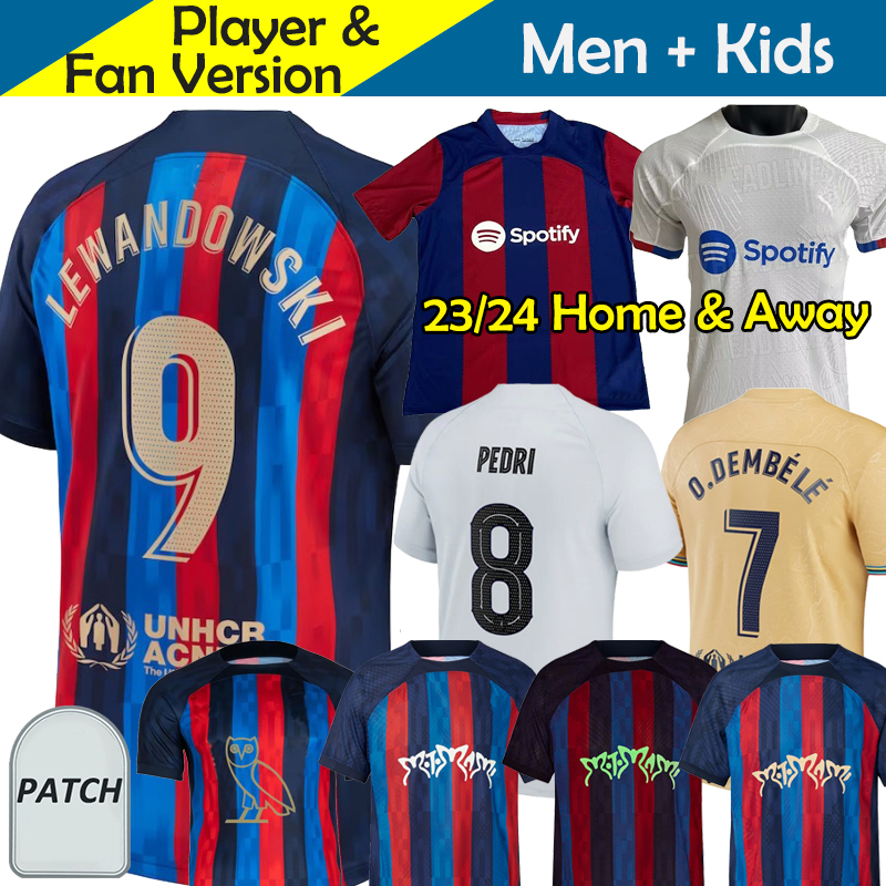 Barcelonas Motomami Rosalia Soccer Jerseys Retro Special Kids Kit 22 23 Camisetas Barca Training Player Version 23/24 FC Football Shirt LEWANDOWSKI RONALDINHO XAVI, Away
Barcelonas Motomami Rosalia Soccer Jerseys Retro Special Kids Kit 22 23 Camisetas Barca Training Player Version 23/24 FC Football Shirt LEWANDOWSKI RONALDINHO XAVI, Away