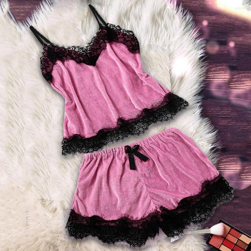 Bras Sets Lingerie For Women Plus Size Camisole Bow Shorts V-neck Tops Velvet Pajamas Sleepwear Sexy Naughty, Pink
Bras Sets Lingerie For Women Plus Size Camisole Bow Shorts V-neck Tops Velvet Pajamas Sleepwear Sexy Naughty, Pink