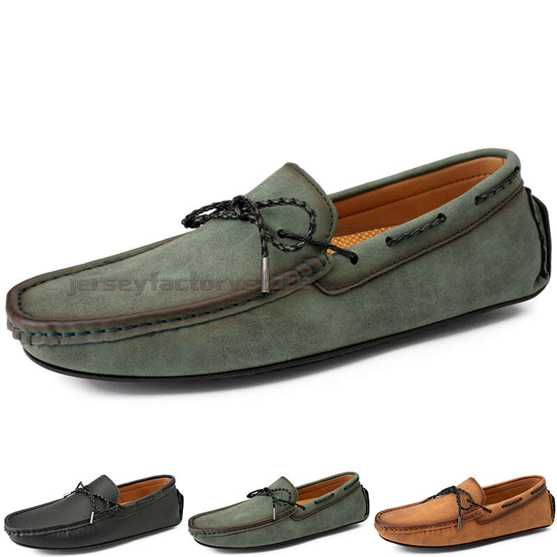 Fashion Mens Casual Shoes Drive Comfortable Breathable Daily Men Leather Scrub Hundred Leisure Black Slip On Man Lazy Overshoes Sneakers Jogging Walking Shoe B095, Color-1 
Fashion Mens Casual Shoes Drive Comfortable Breathable Daily Men Leather Scrub Hundred Leisure Black Slip On Man Lazy Overshoes Sneakers Jogging Walking Shoe B095, Color-1