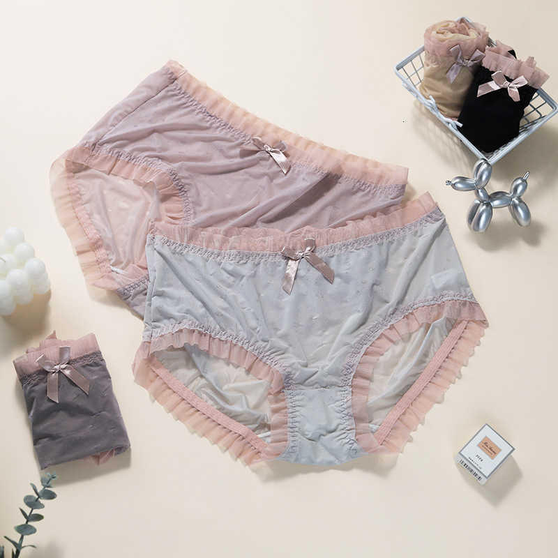 2023 New XIQI Summer High Quality Ice Silk Thin Underpants Women's Elastic Large Size Comfort Lace Edge Triangle, Purple
2023 New XIQI Summer High Quality Ice Silk Thin Underpants Women's Elastic Large Size Comfort Lace Edge Triangle, Purple