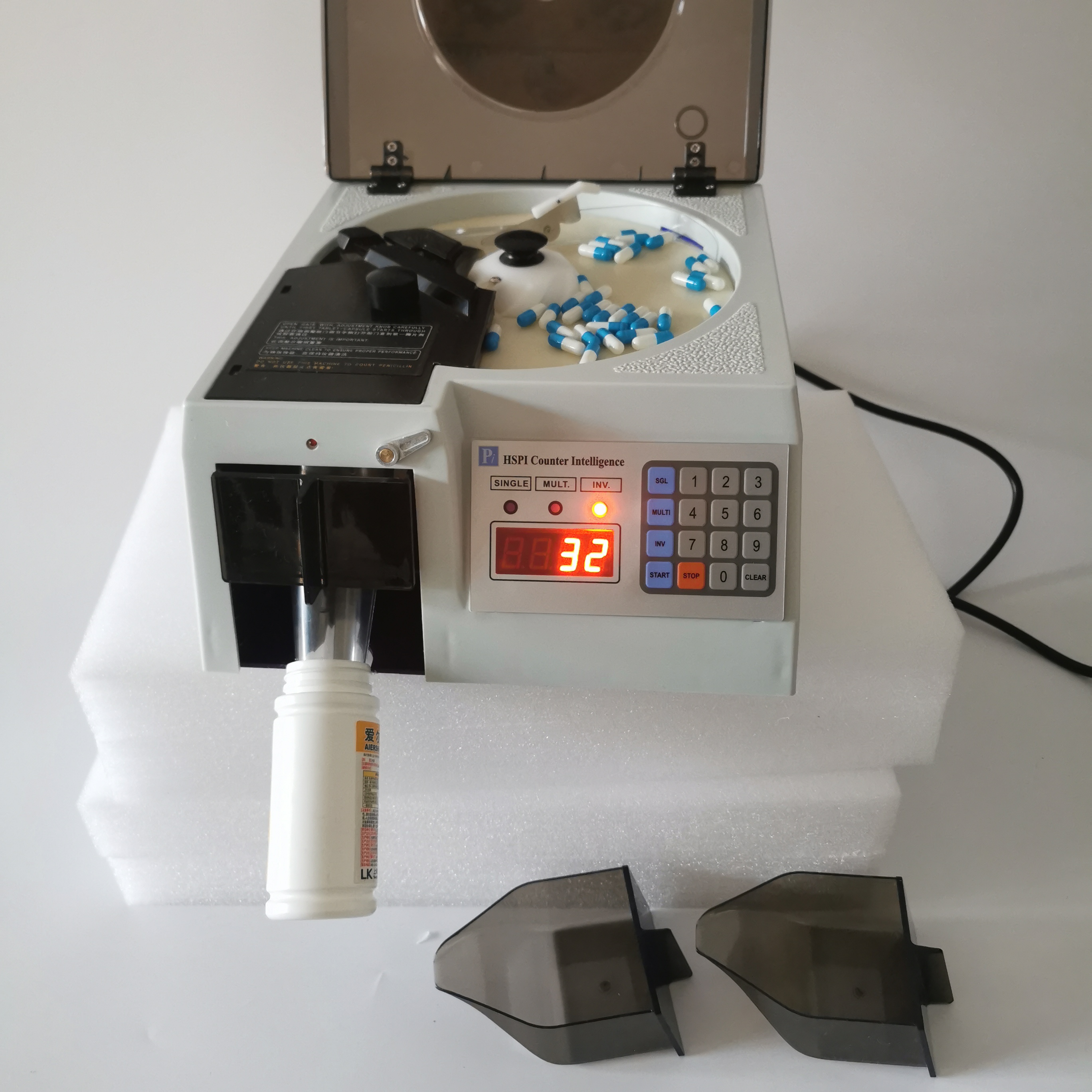Automatic Tablet Capsule Counter Pill Counting Machine 110v / 220v