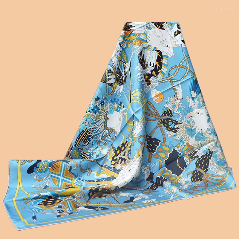 Scarves HuaJun 2 Store|| Men's And Women's "Le Sacre Des Saisons" 90 Silk Square Scarf Twill Spray Painting Craft Manual
Scarves HuaJun 2 Store|| Men's And Women's "Le Sacre Des Saisons" 90 Silk Square Scarf Twill Spray Painting Craft Manual