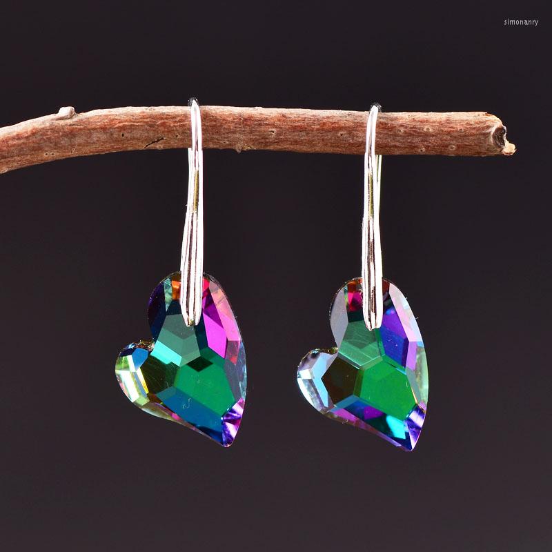 Dangle Earrings Cute Heart-Shaped Crystal For Women Fashion Accessories Romantic Shiny Drop Jewelry Gift Her
Dangle Earrings Cute Heart-Shaped Crystal For Women Fashion Accessories Romantic Shiny Drop Jewelry Gift Her