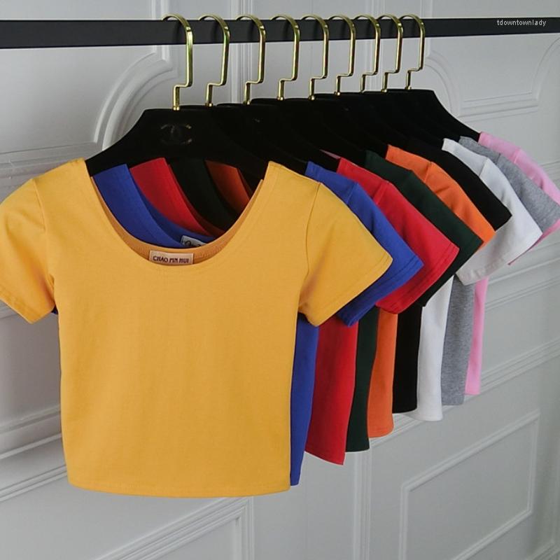 Women' T Shirts Fashion Korean Crop Top Women T-shirt Cropped Slim High Waist Short Sleeve Basic Summer Y2k Tops Woman Tees, Black
Women' T Shirts Fashion Korean Crop Top Women T-shirt Cropped Slim High Waist Short Sleeve Basic Summer Y2k Tops Woman Tees, Black