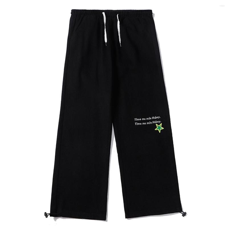 Men' Pants Spring 2023 Straight-Leg Retro Style Harajuku Polar Fleece Bear Letters Cargo Hip-Hop Casual Wide Elastic Waist Trousers, Black
Men' Pants Spring 2023 Straight-Leg Retro Style Harajuku Polar Fleece Bear Letters Cargo Hip-Hop Casual Wide Elastic Waist Trousers, Black