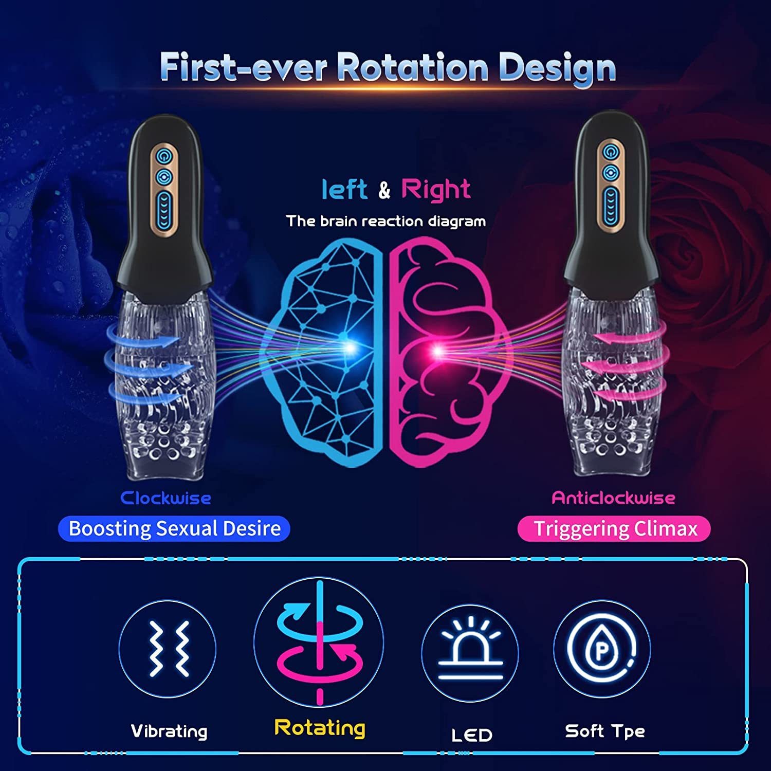 Masturbators Automatic massage machine used for male rotation oral sex sex machines male massage machines cup vibrators penis massagers vaginal sex to
