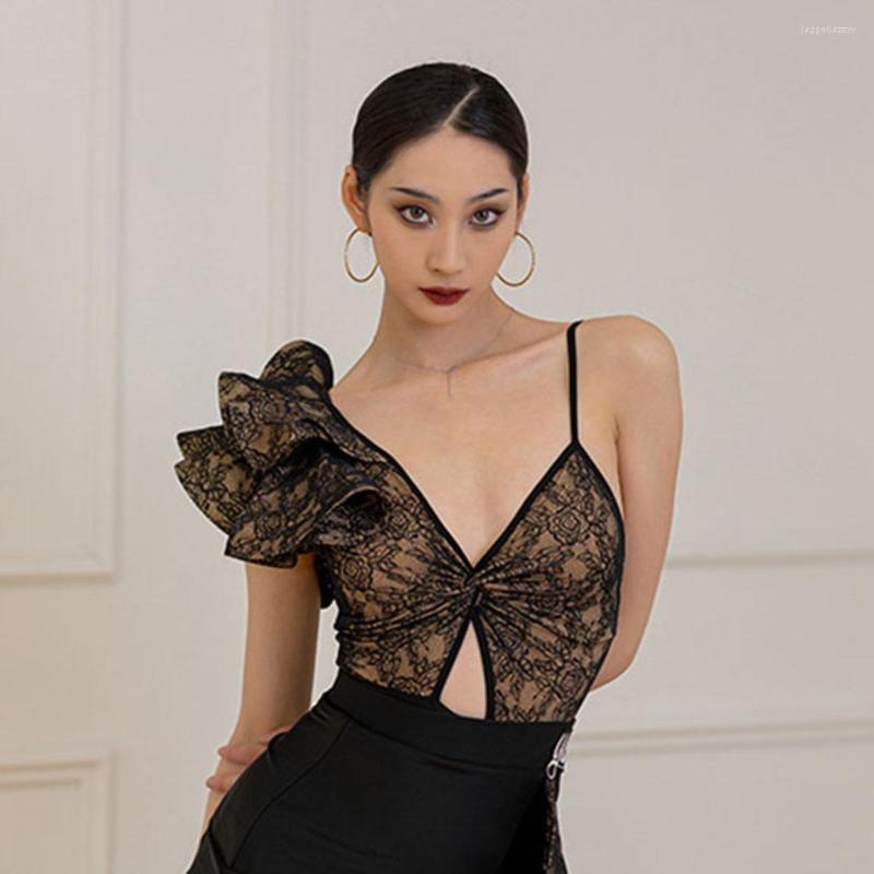 Stage Wear Lotus One Side Shoulder Design Tops Female Latin Dance Dress For Women Dresses Competition Ballroom Dancing Costume YD91T, Leopard
Stage Wear Lotus One Side Shoulder Design Tops Female Latin Dance Dress For Women Dresses Competition Ballroom Dancing Costume YD91T, Leopard