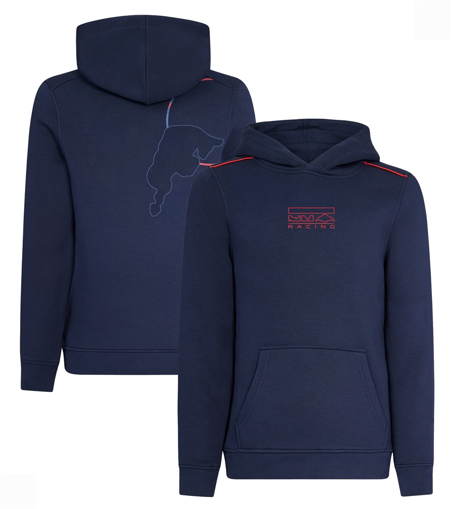 F1 Team Hoodie Zip Up 2023 Formula 1 Motorport Fashion Men's Hooded Jacket Casual Women's Oversized Pullover Hoodies free shipping