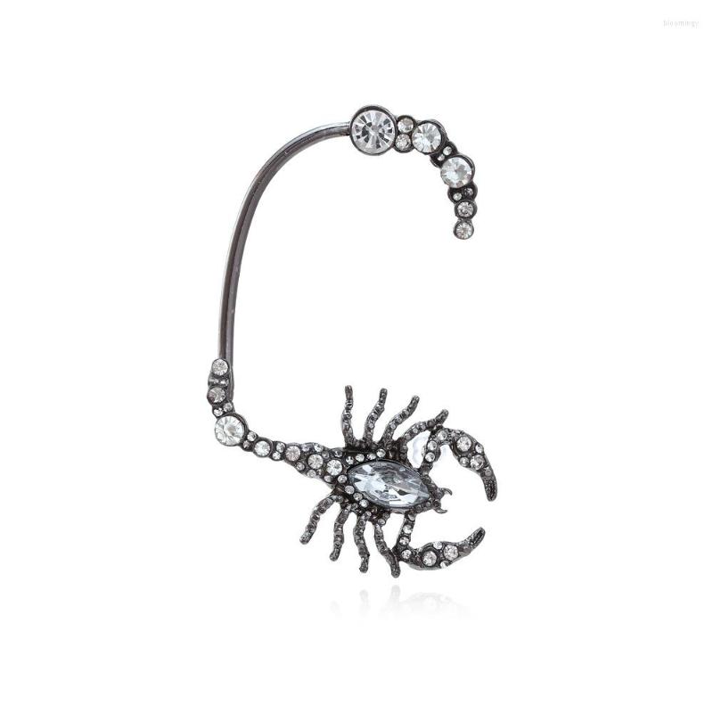 Stud Earrings S3308 Fashion Jewelry Ear Cuff Punk Rhinestone Dark Scorpion Ear-hook Sinlge Piece Hang
Stud Earrings S3308 Fashion Jewelry Ear Cuff Punk Rhinestone Dark Scorpion Ear-hook Sinlge Piece Hang