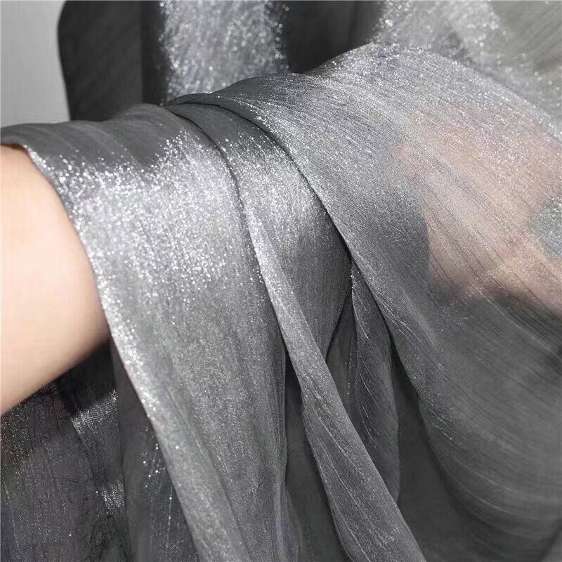 Encrypted Silver Wrinkle Micro Hard Organza Designer Fabric Hanfu Ancient Dance Yarn Nail Photography DIY Yarn
Encrypted Silver Wrinkle Micro Hard Organza Designer Fabric Hanfu Ancient Dance Yarn Nail Photography DIY Yarn