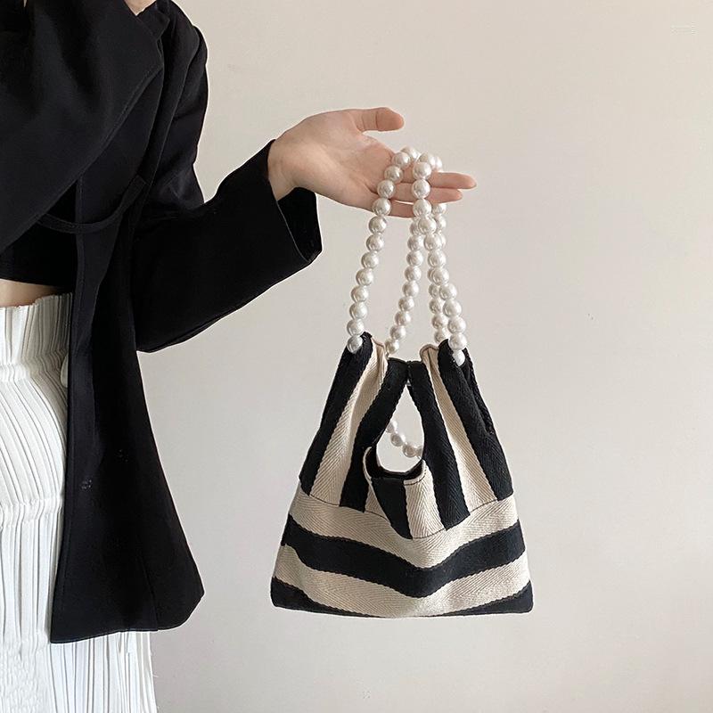 Evening Bags Shoulder Women's Bag Beading Pearl Casual Cute Handle Ladies Crossbody For Women Spring Canvas Striped Woman Handbags, Black
Evening Bags Shoulder Women's Bag Beading Pearl Casual Cute Handle Ladies Crossbody For Women Spring Canvas Striped Woman Handbags, Black