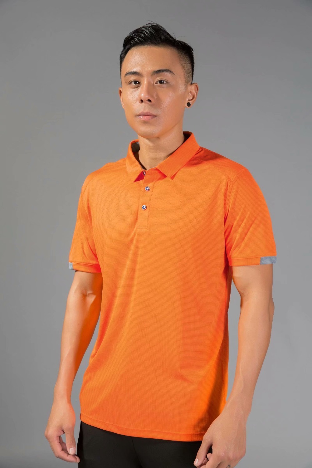 Outdoor T-Shirts Wear Plus size 6XL Men Sport polo T Shirt Running DRY fit breathable Slim Fit Tops Tee Fitness Gym golf Tennis Shirts 230523