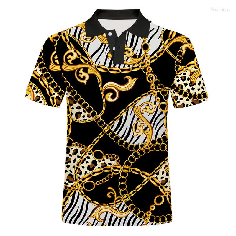 Men's Casual Shirts IFPD Fashion Men's Luxury Button Shirt Summer 3D Baroque Style Golden Chain Sportswear Oversize Short Sleeve Wear
Men's Casual Shirts IFPD Fashion Men's Luxury Button Shirt Summer 3D Baroque Style Golden Chain Sportswear Oversize Short Sleeve Wear