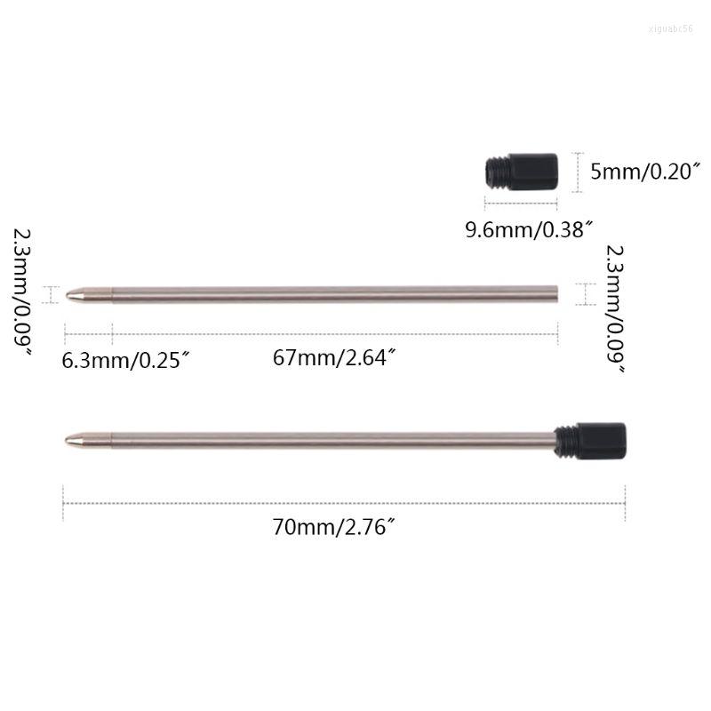 10pcs Ballpoint Pen Refills Replacement 1.0mm Blue Black Ink Color School Office 1XCB
10pcs Ballpoint Pen Refills Replacement 1.0mm Blue Black Ink Color School Office 1XCB