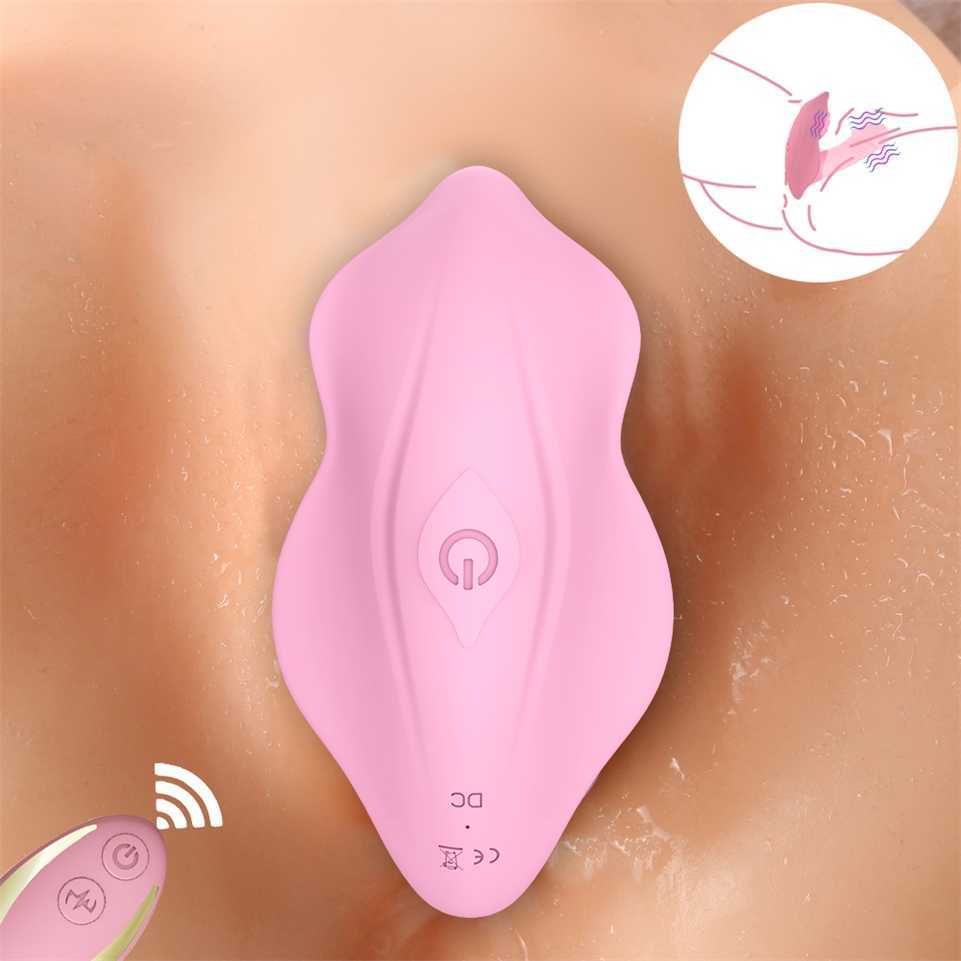 Invisable Butterfly Clitoral Stimulator Vibro Panties Sex Toys Pour un couple Vibrator Female spot Massager Intim Goods Erotics 60% Factory Outle