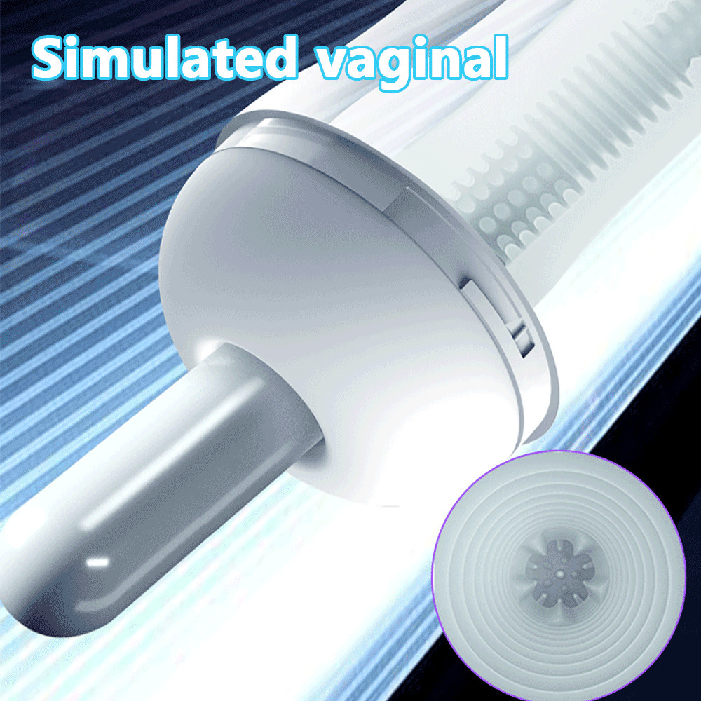Masturbators Clamp Suck Vibration Masturbator Cup Realistic Artificial Vagina Male Sex Toy for Men Super Strong Pleasure 230524