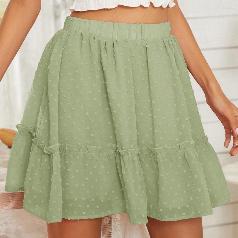 Skirts Vintage Bohemian Tulle Skirt Agaric Edge Candy Color Women Elastic High Waist A-line Pleated Mesh Female Jupe Longue, Green
Skirts Vintage Bohemian Tulle Skirt Agaric Edge Candy Color Women Elastic High Waist A-line Pleated Mesh Female Jupe Longue, Green